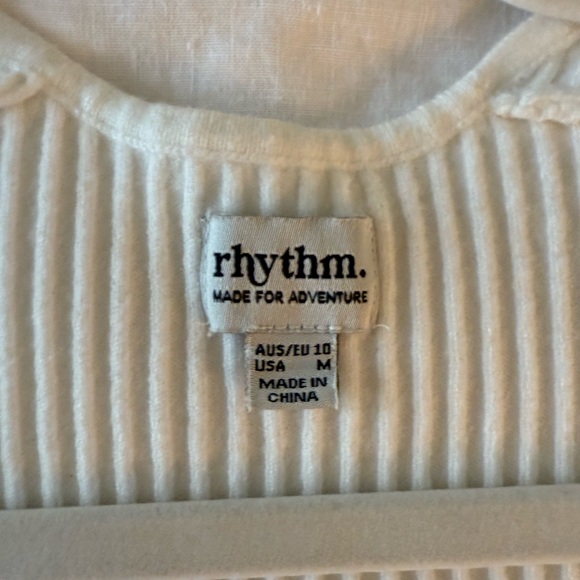 Rhythm Ribbed Tank Top - Picture 3 of 3